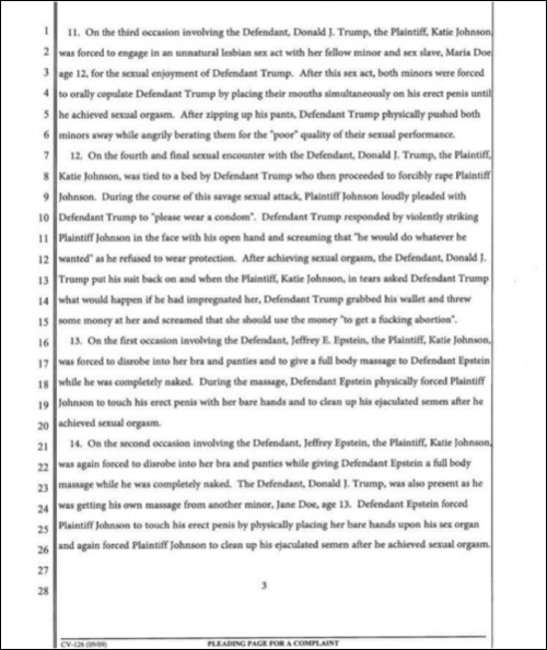 Snippet from the Epstein Grand Jury court documents