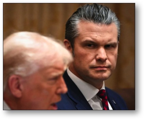 Dementia Donnie and Piss-Drunk Hegseth!