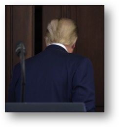 Trump's hiding!