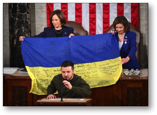Ukraine President Volodymyr Zelensky