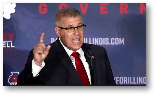 Republican state senator Darren Bailey