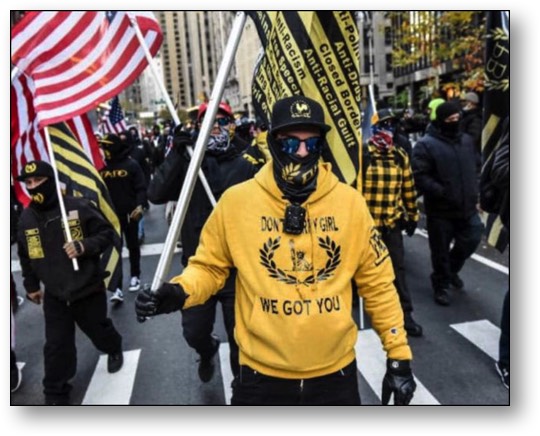 Proud Boys insurrectionists!