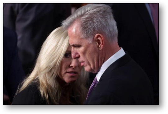 McCarthy supports the QAnon Bitch!