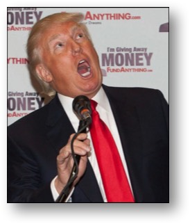 Trump is just 