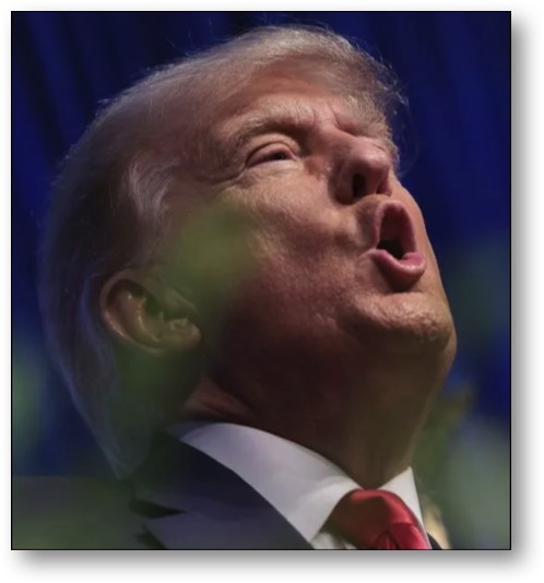 Trump thinks he's a martyr!