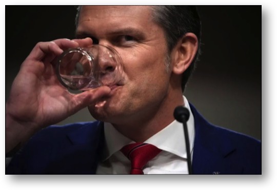 Pete Hegseth, the incompetent Secretary of Defense