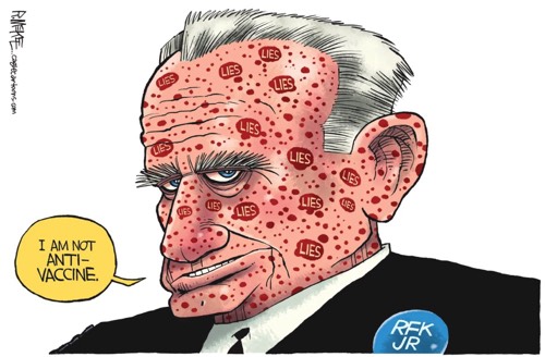 Anti-vaxxer RFK, Jr.