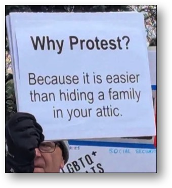 Protest against Trump!