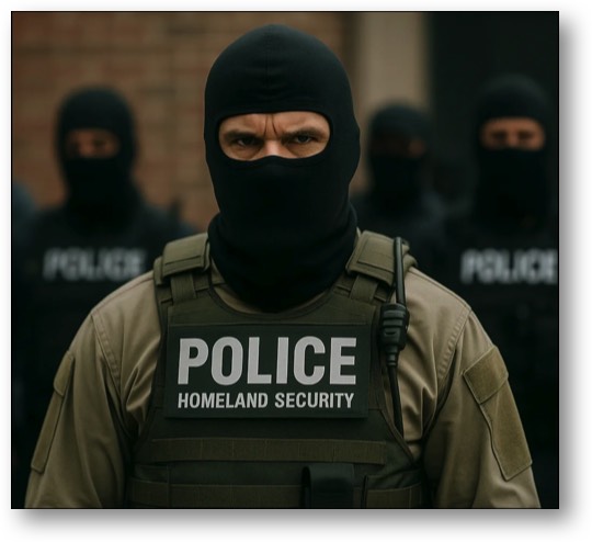 Trump's Gestapo in America!