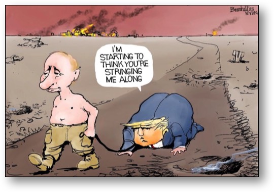 Trump's new bestie: Putin