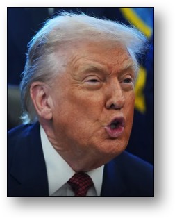 Fucking beady-eyed Trump!