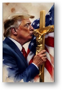 “When fascism comes to America, it will be wrapped in the flag and carrying a cross