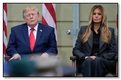 Trump's asleep again!