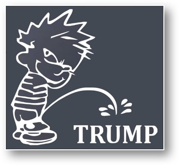 Gotta pee? Pee on Trump!