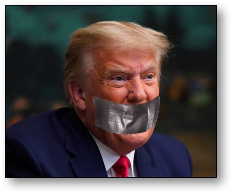 Duct tape the mouth of the TRAITOR!