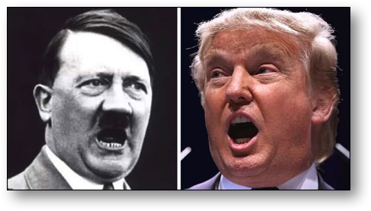 Trump = Hitler!