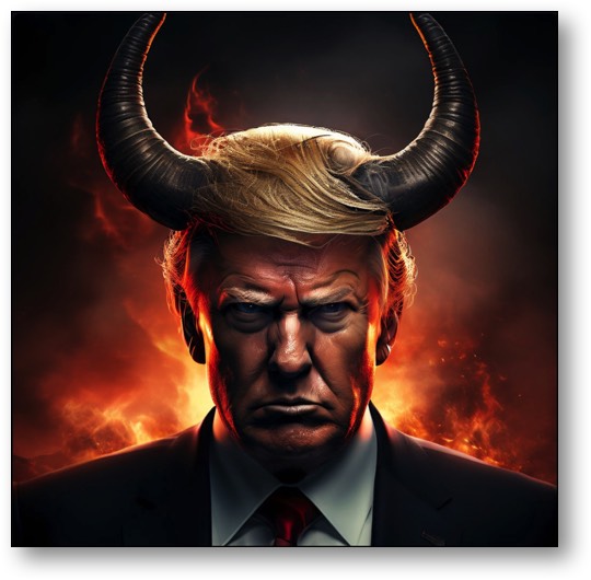 Trump - the satanic autocrat!