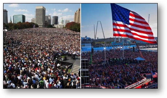 Trump LIES AGAIN about crowd size!