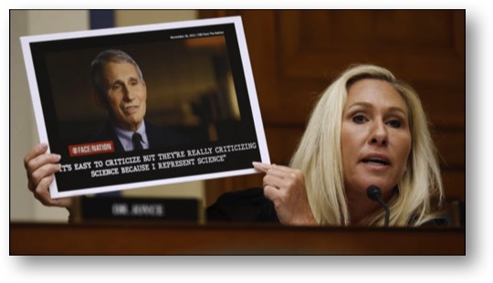 Marjorie Taylor Greene, the QAnon Bitch!