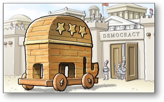 Trump fed Americans a Trojan Horse!