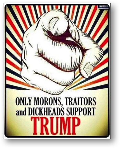 Oppose Trump at every turn!