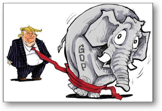 Tie up Trump's plans using his own playbook