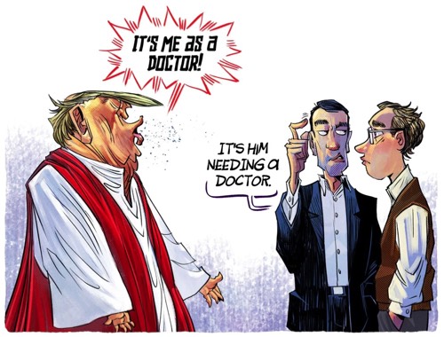 Trump is mentally ill!