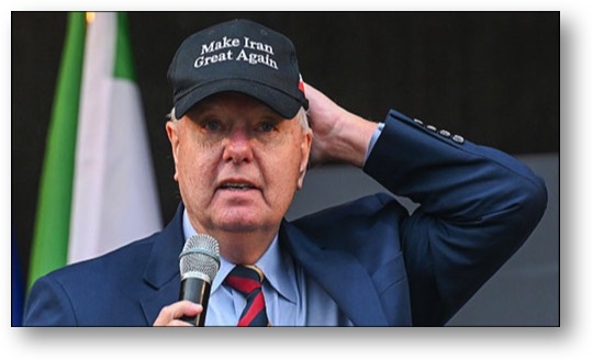 Lindsey Graham, the ass-kissing lapdog!