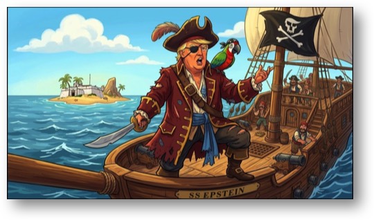 Let the SS Epstein guide you through the Strait of Hormuz